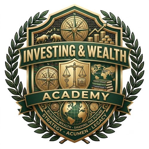 Investing and Wealth Academy crest logo