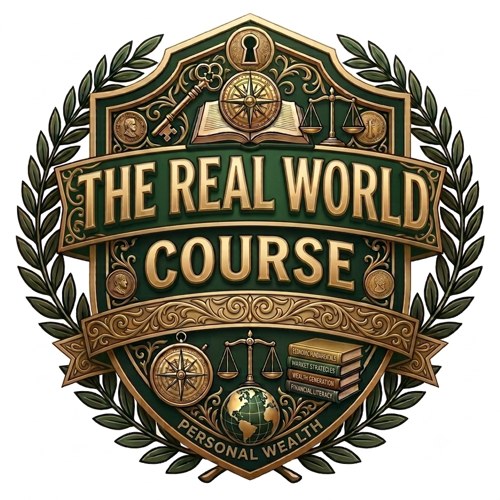 The Real World Course crest logo