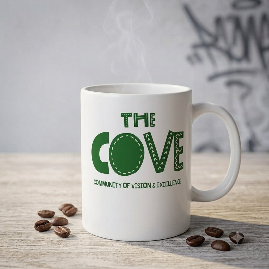 The Cove coffee mug